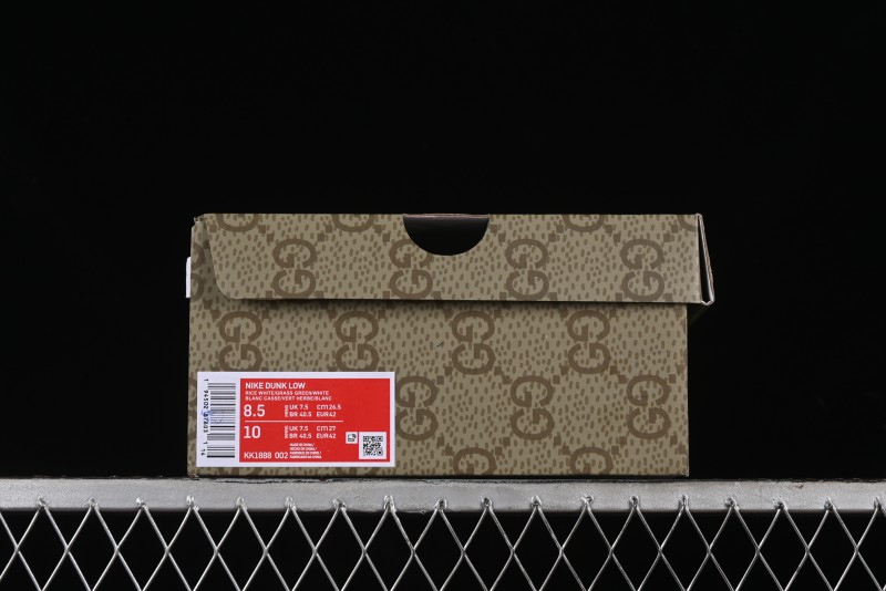 Nike SB Dunk Low Gucci Collaboration Anniversary High-End Custom Sneakers - KK1888-002