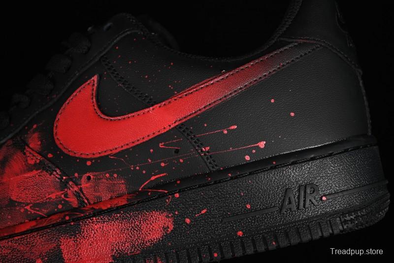 Nike Air Force 1 '07 Low 2D Hand-Painted Anatomy Scene Casual Sneakers - CW2288-011