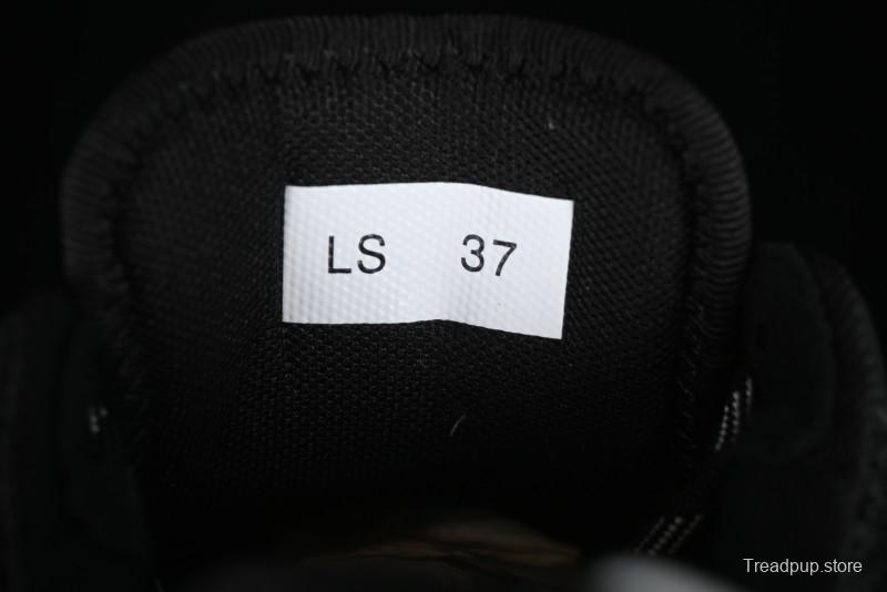 Dior Chrono Round Toe Lace-Up Lifestyle Casual Running Sneakers - 6865 BLACK WHITE