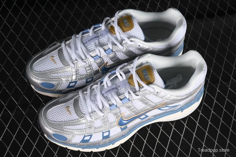 Nike P-6000 Prm Retro Casual Sneakers with Lightweight Design - HJ7246-100