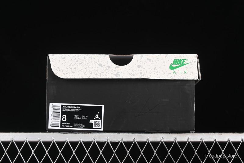 Nike Air Jordan 4 Retro Remastered Low-Top Basketball Shoes - FQ7939-001