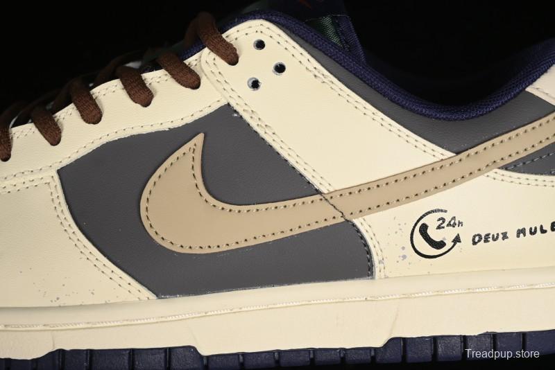 Nike Dunk Low SB Casual Skate Shoes with Chestnut-Inspired Design - FV8106-361