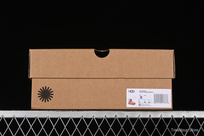 UGG Mini Bailey Button II Classic Short Boots with Wooden Button - 1016422