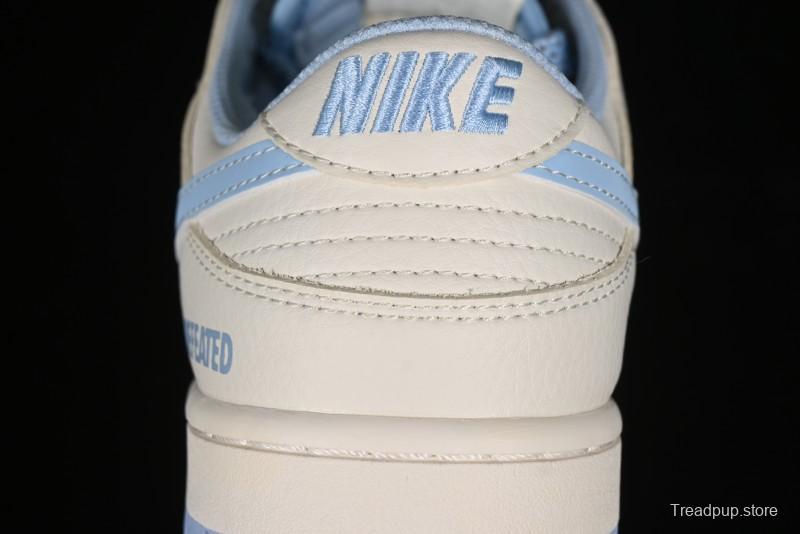 Nike SB Dunk Low UN Collaboration - Sky Blue Anniversary High-End Custom Low-Top Casual Skate Shoes - BB2699-212