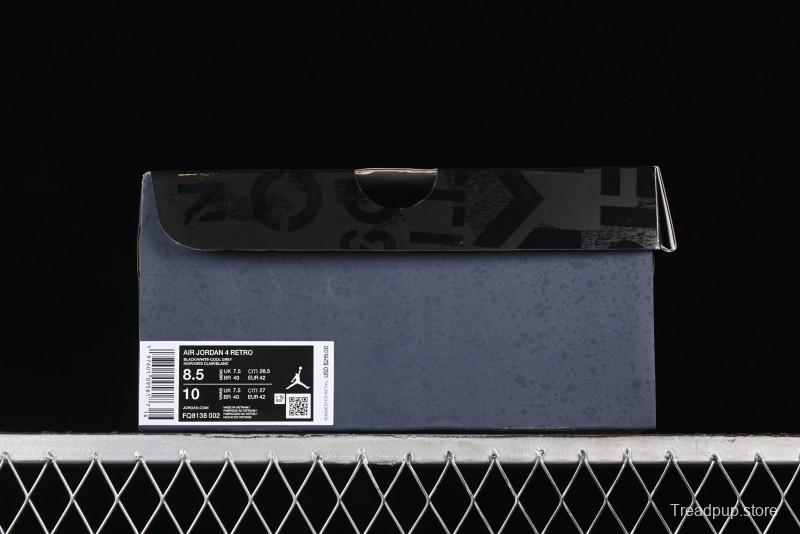 Nike Air Jordan 4 Retro Basketball Shoes Fear Pack - FQ8138-002