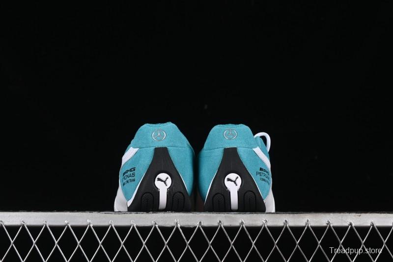 Puma Sparco Future Round Toe Lace-Up Leather Fabric Low-Top Lifestyle Casual Shoes - 307891-01