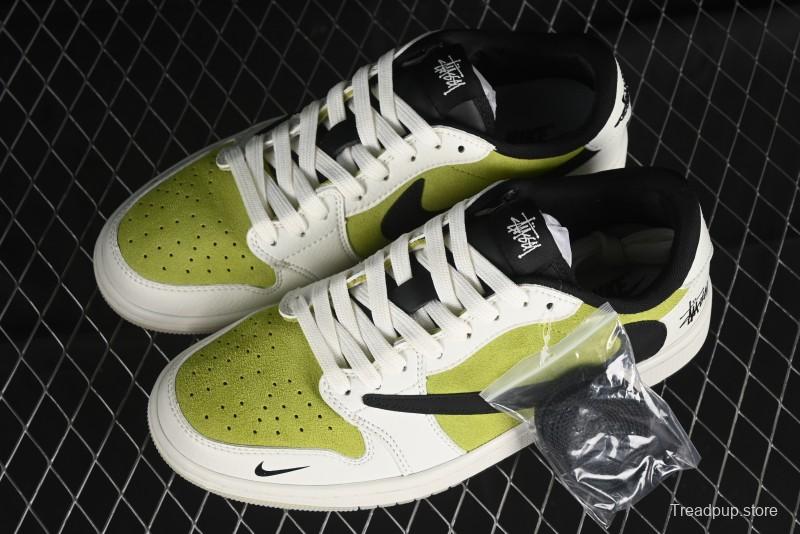 Nike Travis Scott x Fragment Design x Air Jordan 1 Low OG SP AJ1 Retro Sneakers - JH6089-002