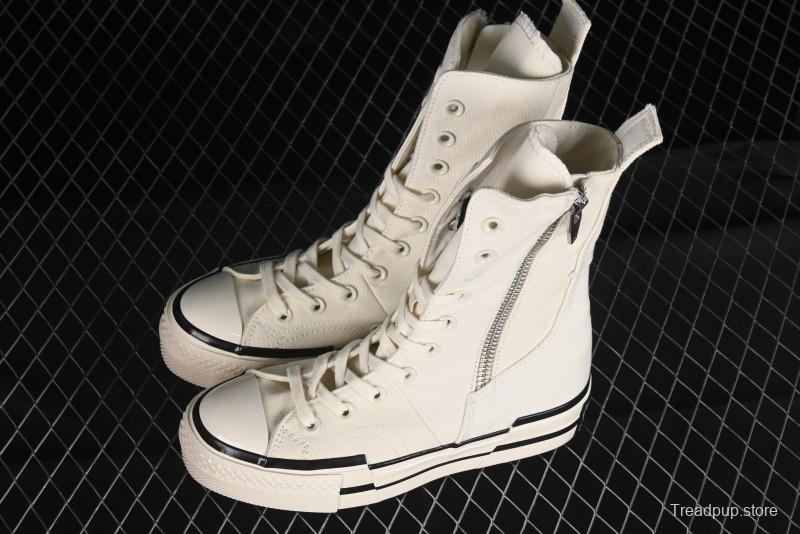 Converse Chuck 70 Plus X-High Deconstructed Platform Sneakers - A08261C
