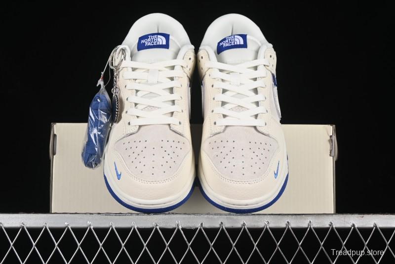 Nike SB Dunk Low The North Face Collaboration Anniversary Edition Custom Low-Top Casual Skate Shoes - KK1333-007