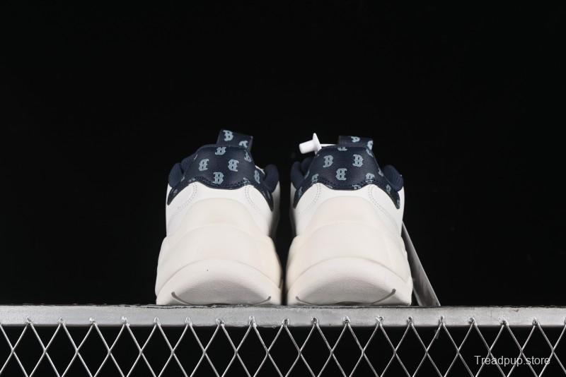 New York Yankees MLB Bigball Chunky Denim Monogram Platform Sneakers - 3ASHBDM4N43NYS