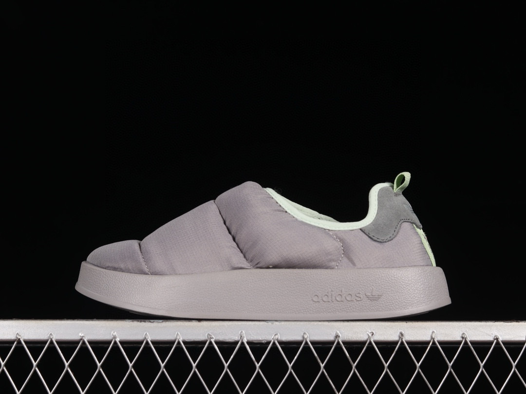 Adidas Ruffylette GW9482 Winter Slip-On Sneakers with Warm Lining - GW9482