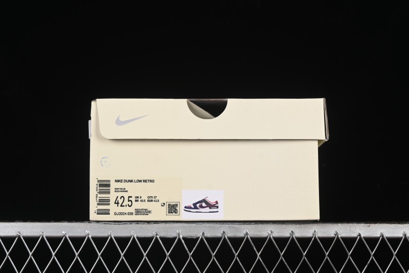 Nike SB Dunk Low Wukong Series - Beige with Navy Swoosh Anniversary Customized Low-Top Casual Skate Shoes - DJ2024-035