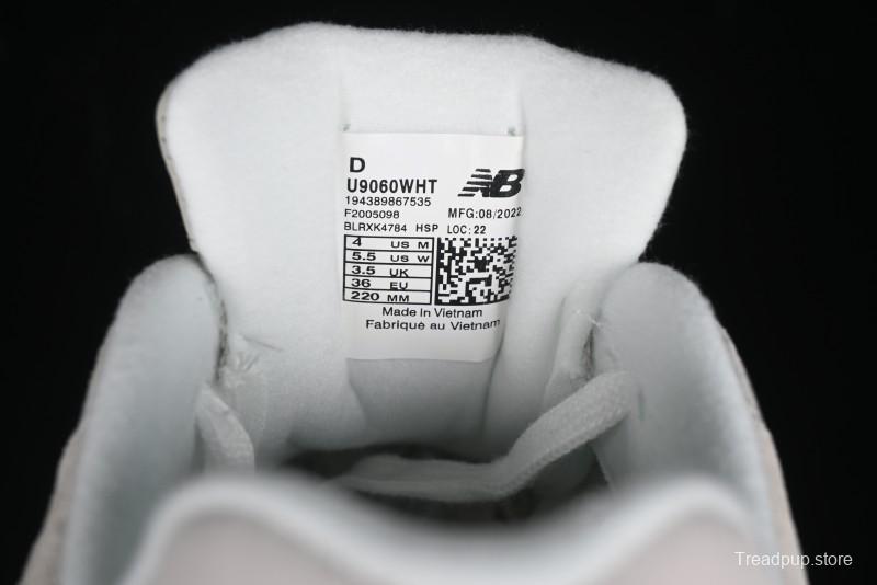 Joe Freshgoods x New Balance NB9060 Retro Casual Running Sneakers with ABZORB Cushioning - U9060WHT