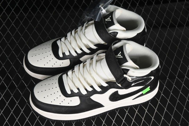 Nike Air Force 1 '07 Mid Casual Sneakers in Black - LL0222-005