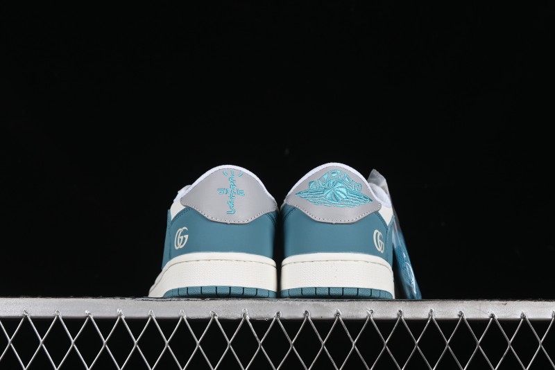 Nike Travis Scott x Fragment Design x Air Jordan 1 Low OG SP AJ1 Retro Sneakers - LJ5188-022