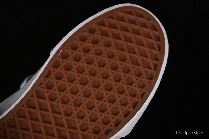 Vans Knu Skool Low-Top Retro Casual Vulcanized Slip-On Shoes in Grey Blue - VN000D6CCCZ