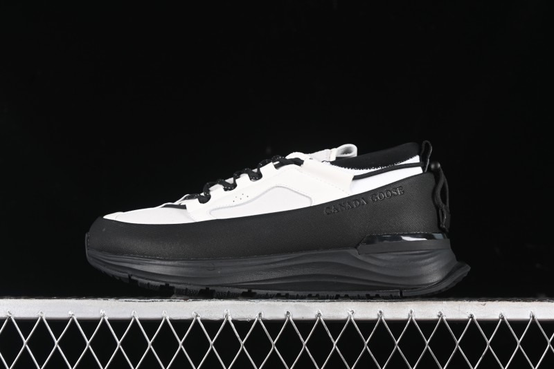 Canada Goose Glacier Trail Waterproof Leather Low-Top Lifestyle Sneakers - 7785M