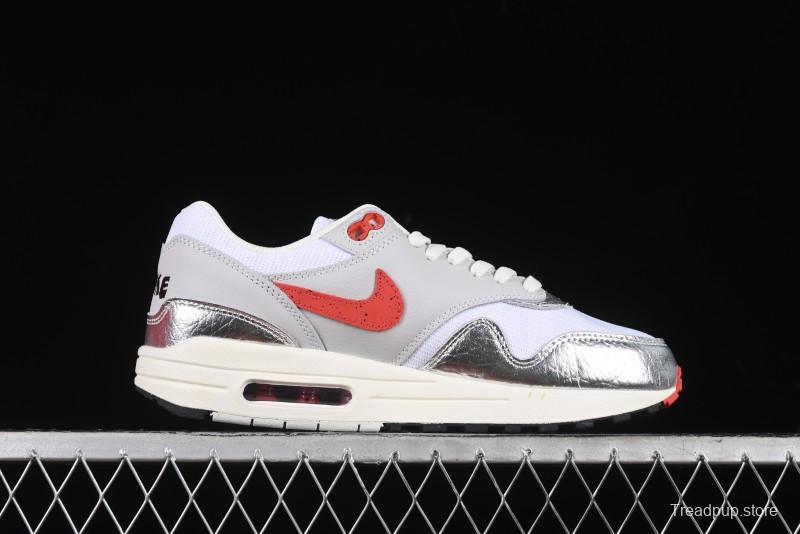 Nike Air Max 1 Retro Running Shoes with Half-Sole Air Cushion - HF7746-100