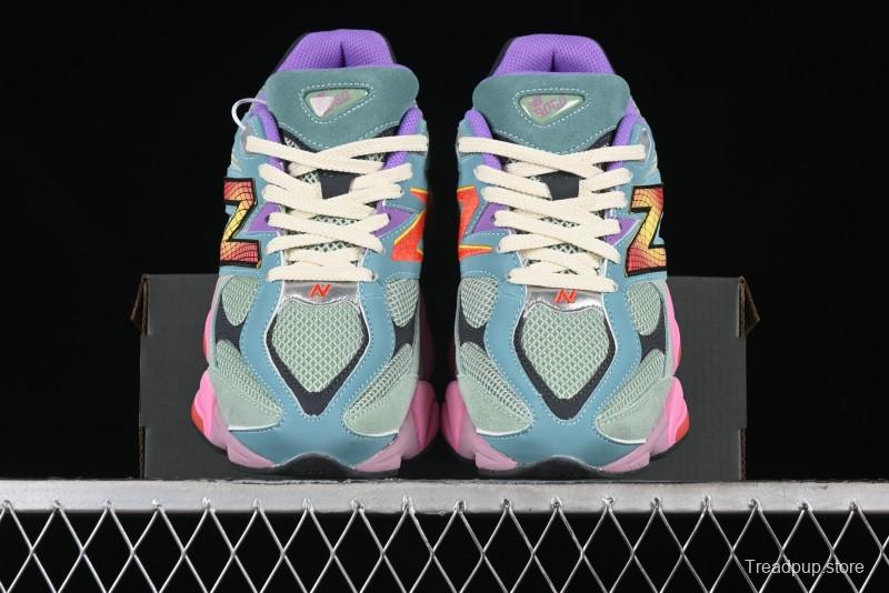 New Balance Joe Freshgoods x New Balance 9060 Retro Casual Running Sneakers with ABZORB Cushioning - U9060WRB