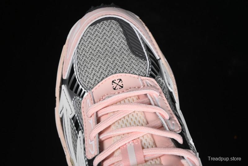 Off-White Be Right Low-Top Lifestyle Sneakers in White Pink - X.E5
