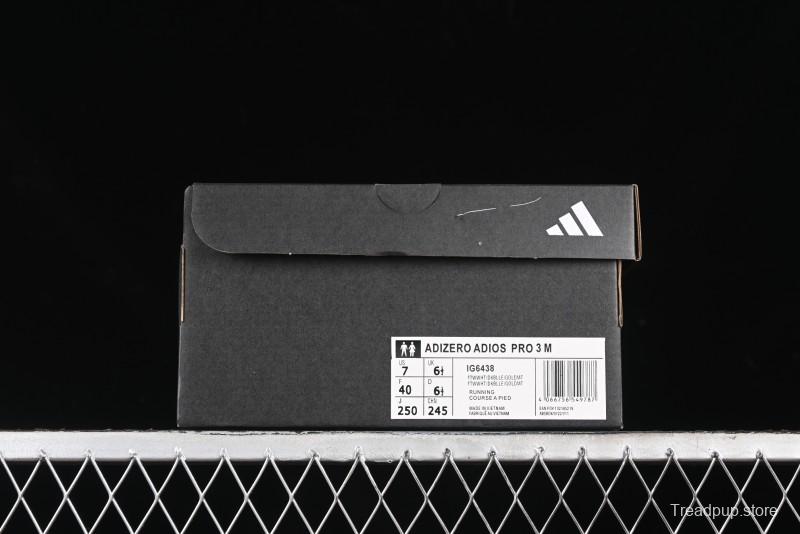 Adidas Adizero Adios Lightweight Low-Top Running Shoes - IG6438