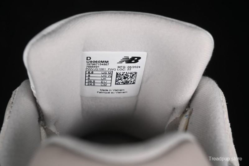 New Balance Joe Freshgoods x New Balance 9060 Retro Casual Running Shoes with ABZORB Cushioning - U9060MM