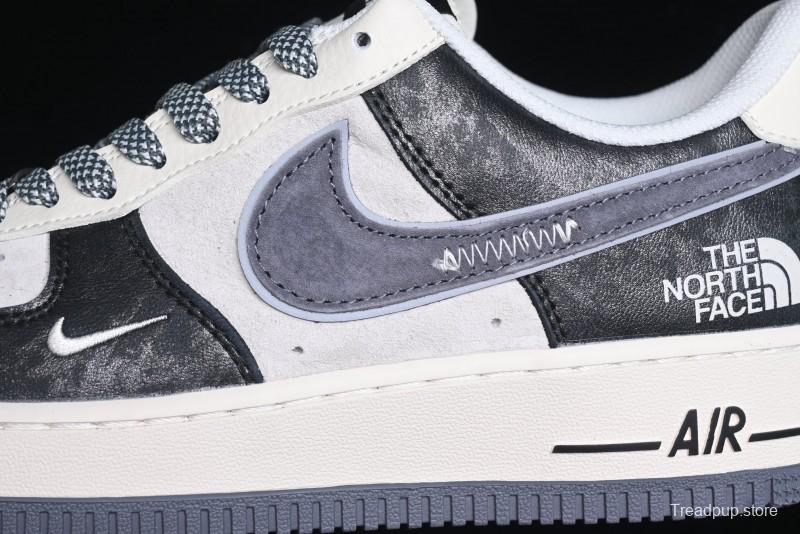 Nike Air Force 1 '07 Low The North Face Collaboration Jacket Black Casual Sneakers - DM6688-004