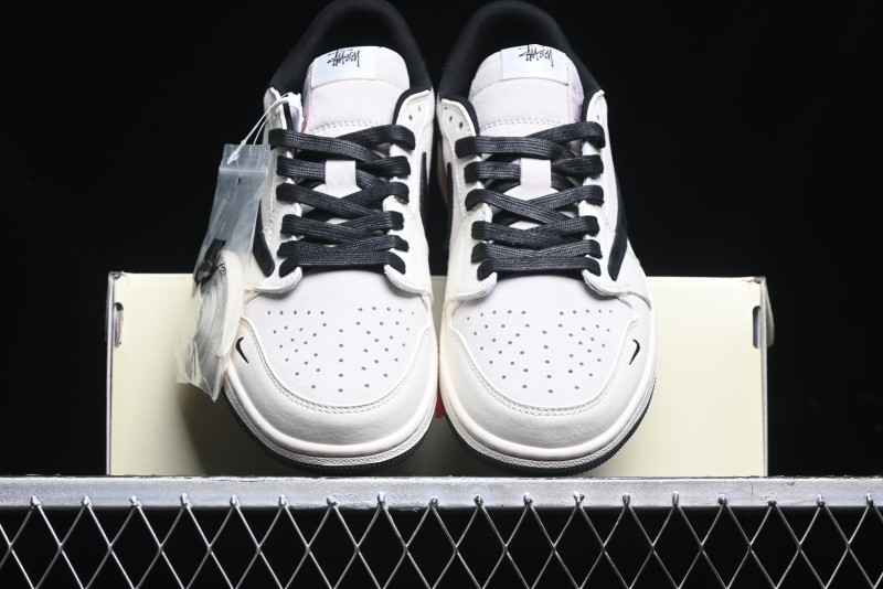 Nike Travis Scott x Fragment Design x Air Jordan 1 Low OG SP Casual Sneakers - XZ6868-002