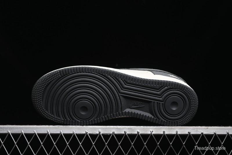 Nike Air Force 1 '07 Low Stussy Collaboration - Light Bone Shadow Low-Top Casual Sneakers - DF0180-008