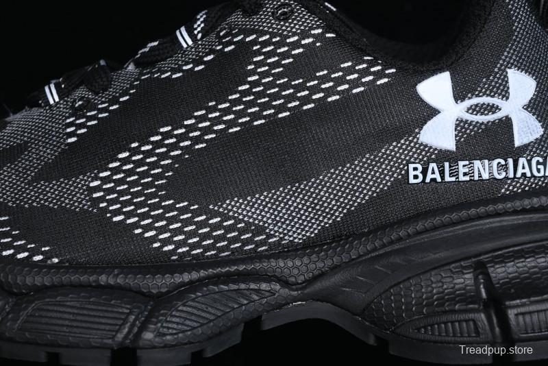 Under Armour x Balenciaga 3XL Sneakers Low-Top Retro Chunky Dad Shoes - W3XUA1090