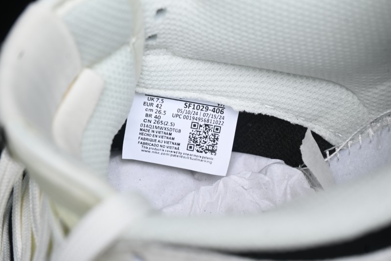 Nike SB Dunk Low Stussy Collaboration - Double Shadow White Hook Anniversary High-End Custom Low-Top Casual Skate Shoes - SF1029-406