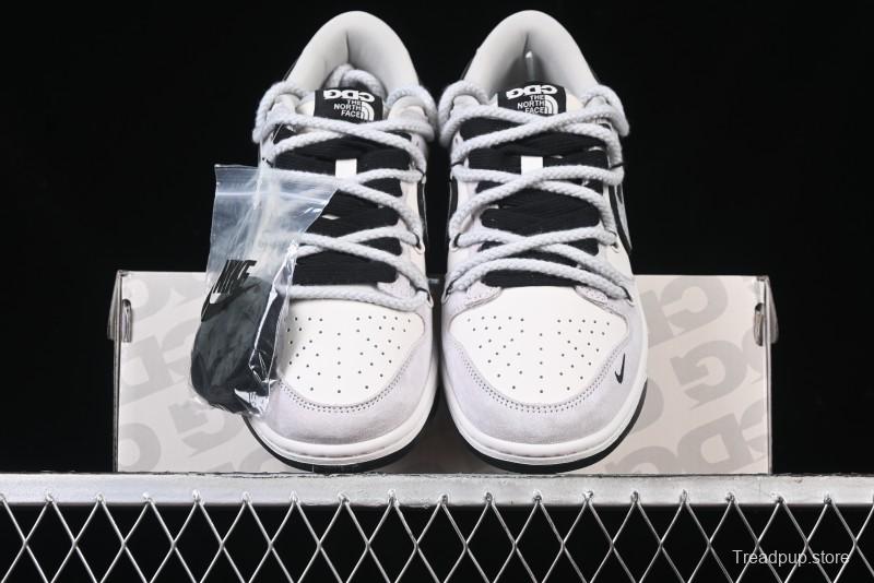 Nike SB Dunk Low The North Face x CDG Collaboration Anniversary Edition Customized Low-Top Skateboarding Shoes - XX3168-307