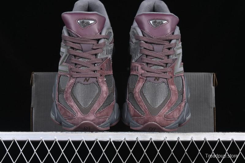 New Balance 9060 Retro Casual Running Sneakers with ABZORB Cushioning Technology - U9060BCG