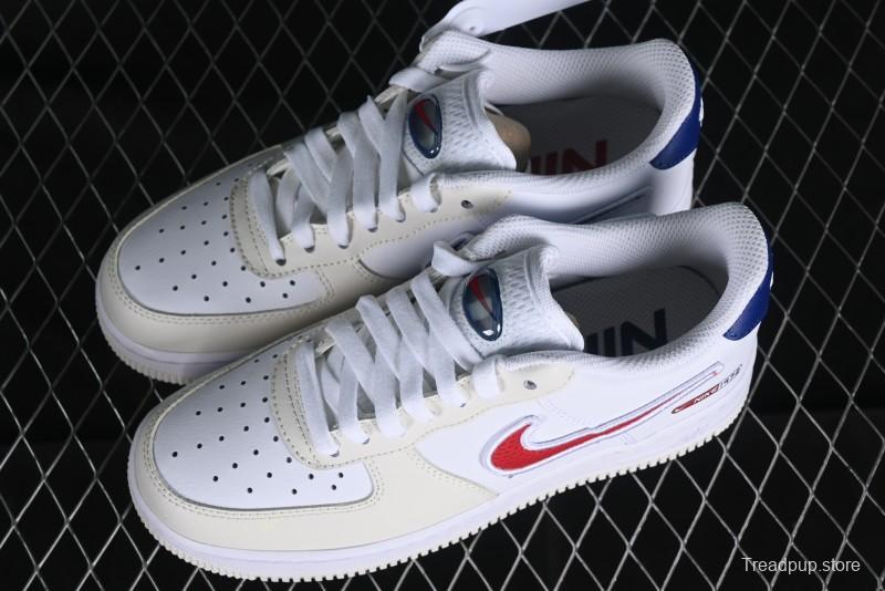 Nike Air Force 1 '07 Low Casual Sneakers with Full-Length Air Cushion - FZ3190-400