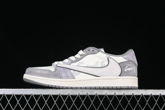 Nike Travis Scott x Fragment Design x Air Jordan 1 Low OG SP AJ1 Sneakers - DM9288-001