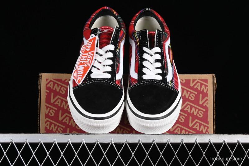 Vans Old Skool 36 DX Anaheim Collection Checkered Low-Top Canvas Sneakers - VN0A38G2PXC