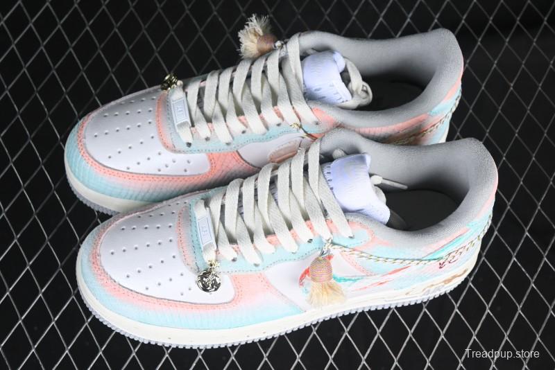 Nike Air Force 1 '07 Low "Late Spring Rain" Casual Sneakers - DX2678-111