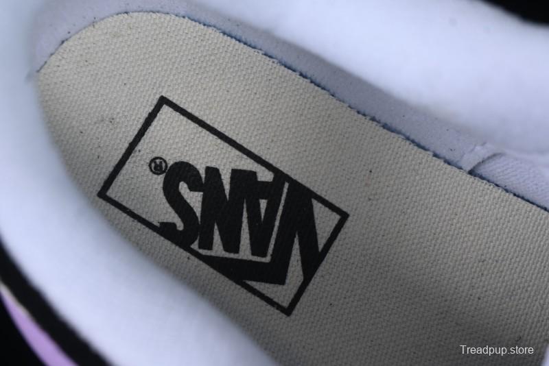 Vans Knu Skool Purple Grape Love Comfortable Fashion Slip-Resistant Wear-Resistant Low-Top Casual Skate Shoes - VN0009QC6BT1