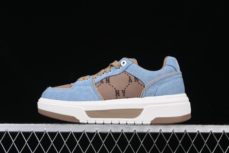 New York Yankees MLB Chunky Liner Dia Monogram Thick Sole Casual Running Shoes - 3ASXCLJ4N50BLS