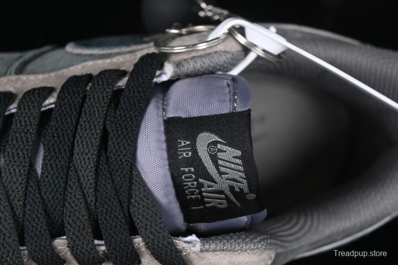 Nike Air Force 1'07 Low "Black Eight" Custom Casual Sneakers for Autumn Winter - YD2425-808