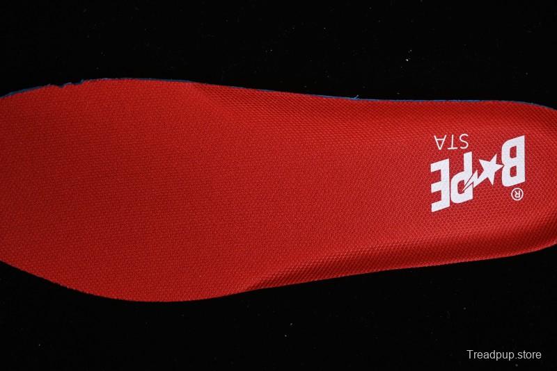 Bape Bape Sta "Tokyo" Classic Skateboard Sneakers with Full-Length Air Cushion - 1K30191328