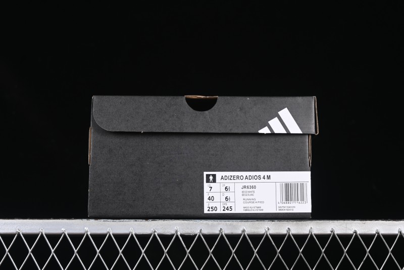 Adidas Adizero Adios 4 M Running Shoes Lightweight Breathable Low-Top - JR6360