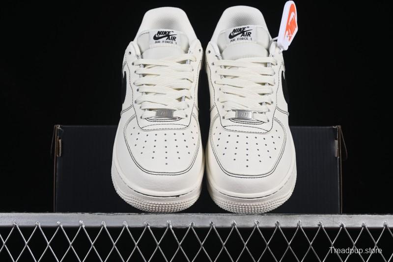Nike Air Force 1'07 Low Casual Sneakers with Full-Length Air Cushion - HQ2037-200