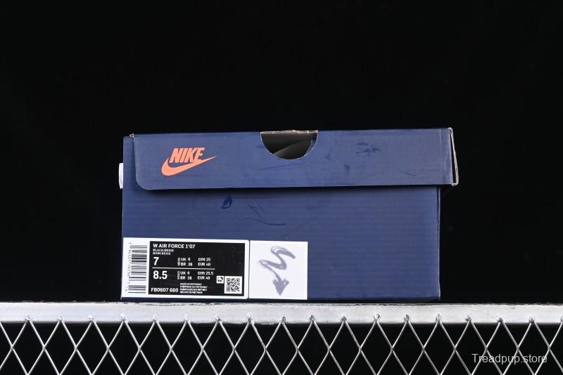 Nike Air Force 1 '07 Low "Black Jeans" Graffiti Casual Sneakers - FB0607-660