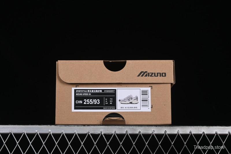 Mizuno Speed 2K Breathable Low-Top Casual Running Shoes with Synthetic Fabric - D1GH222917