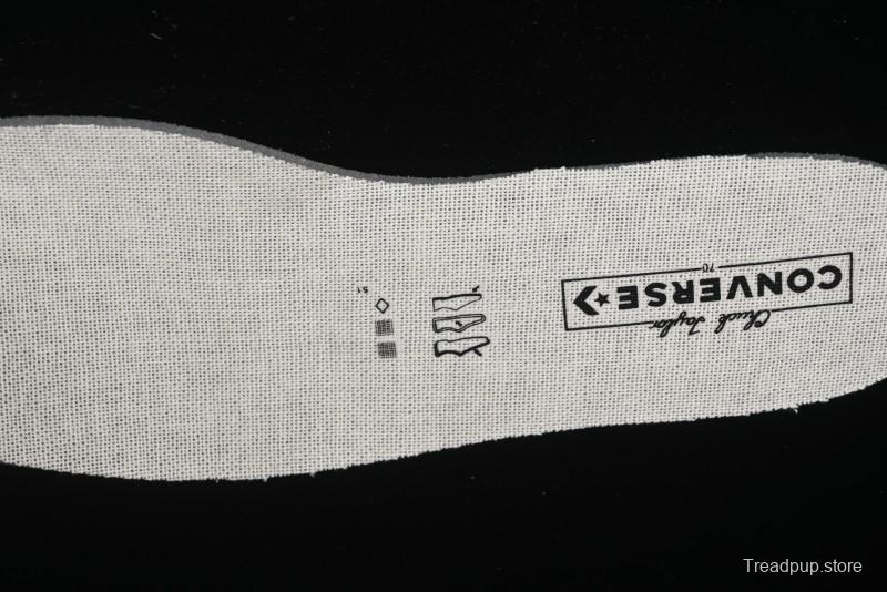 Converse Chuck 1970s High-Top Casual Canvas Sneakers with Classic Graffiti Limited Edition Three-Star Logo - 162050C