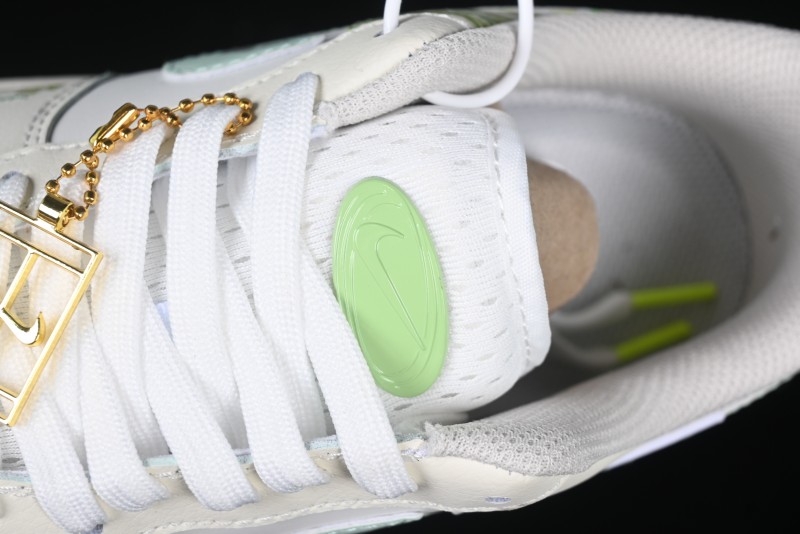 Nike Air Force 1 '07 Low "Green Snake" Year of the Snake Limited Edition Casual Sneakers with Bamboo and Serpent Design - FB1893-555