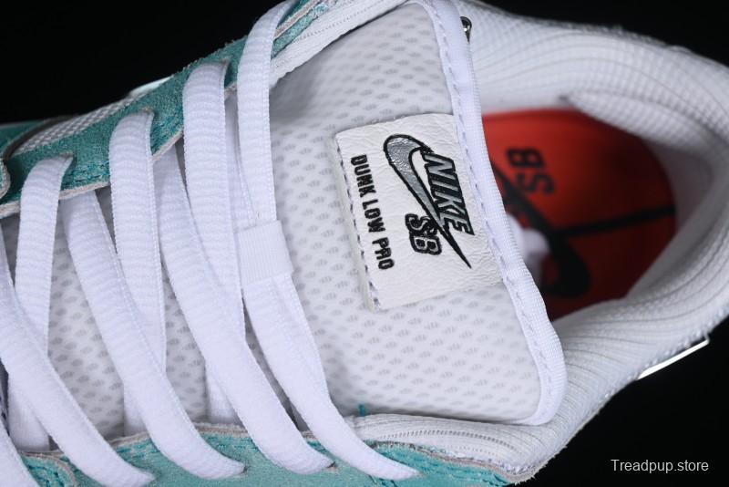 Nike April Skateboards SB Dunk Low Collaboration Frozen Rose SB Shattered Backboard Casual Skate Shoes - FD2562-400