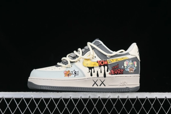 Nike Air Force 1 '07 Low Tom And Jerry Casual Sneakers - KS6896-555