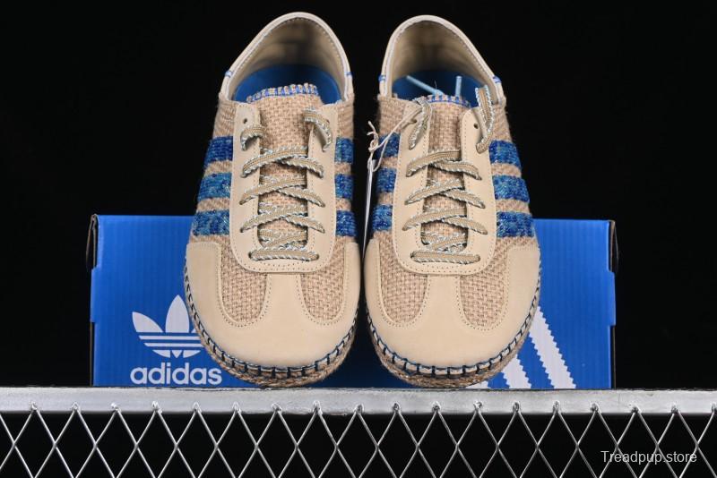 Adidas Clot x Originals Gazelle Indoor Retro Casual Slip-Resistant Wear-Resistant Low-Top Sneakers - IH3641